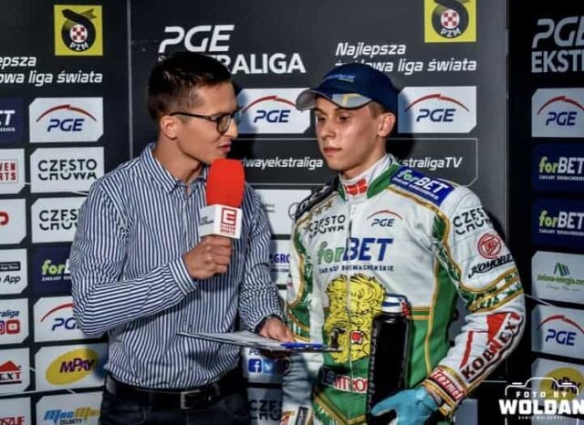 Na gorąco po meczu Moje Bermudy Stal Gorzów- Włókniarz Częstochowa Jakub Miśkowiak.