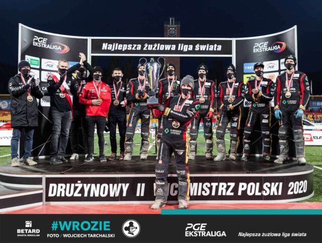 Betard Sparta Wrocław drugim wicemistrzem Drużynowych Mistrzostw Polski