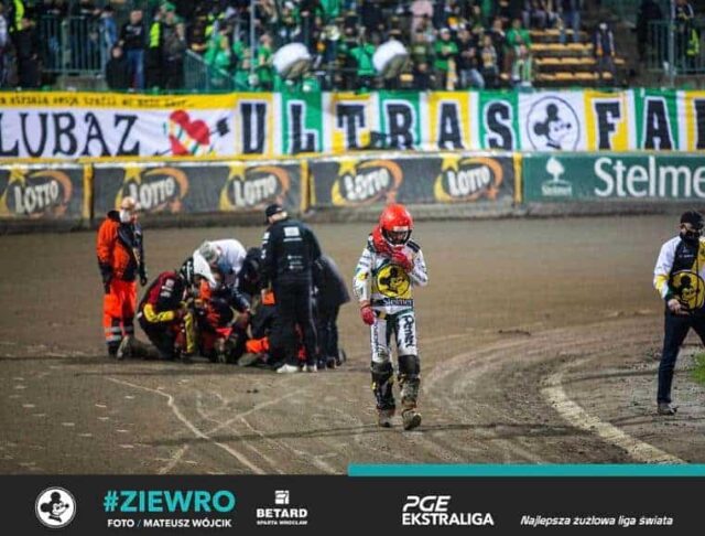 Dwóch zawodników ze złamaniami po meczu w Zielonej Górze