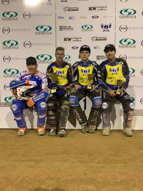 Ryan Douglas wygrywa kolejne zawody w Mildurze, Jason Crump drugi!