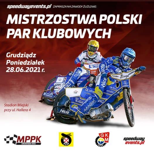 Mistrzostwa Polski Par Klubowych 28 czerwca w Grudziądzu
