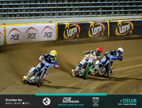 Emocje i walka do ostatnich metrów. Falubaz Zielona Góra przegrywa z Motorem Lublin (44-46) Relacja.