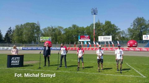 Spotkanie w Bydgoszczy i treningi na stadionie Polonii