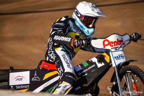 Mateusz Tonder przed meczem z Motorem Lublin.