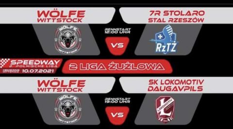 Dwa mecze jednego dnia Wolfe Wittstock! – Wolfe Wittstock – 7R Stolaro Stal Rzeszów 12:00 i Wolfe Wittstock – Optibet Lokomotiv Daugavpils!