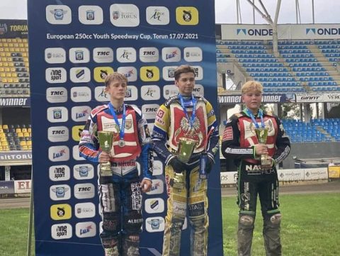 Oskar Paluch zdobywa toruńską Motoarenę w European 250cc Youth Speedway Cup!