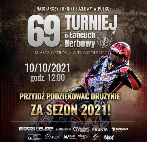 Lista startowa 69.Turnieju o Łańcuch Herbowy Miasta Ostrowa Wielkopolskiego!