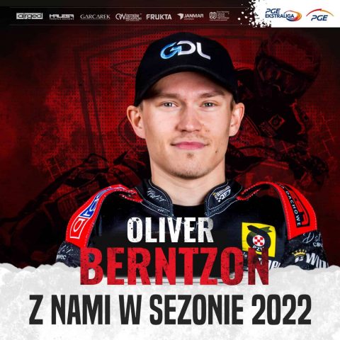 Transfery Żużlowe. Oliver Berntzon na kolejny sezon w TŻ Ostrovii