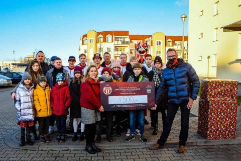 Abramczyk Polonia Bydgoszcz dla dzieci! Przekazano 3500 zł!