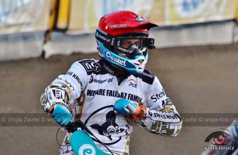 Upadek Protasiewicza na treningu.