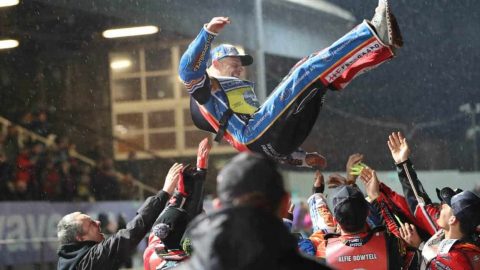 Bjarne Pedersen pożegnał się z żużlem wśród Piratów i Panter