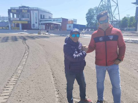 Marek Cieślak bierze się za tor w Krośnie!