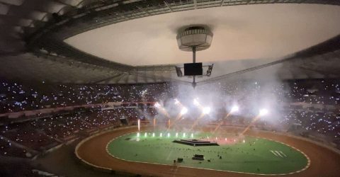 Grand Prix w Warszawie – Nie tylko emocje na torze! Zobacz pokaz fajerwerków [wideo]