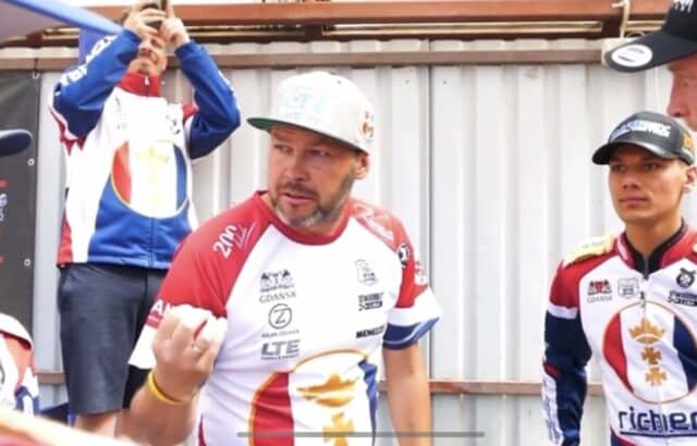 Eryk Jóźwiak motywuje zawodników! „Ku**a koncentracja i z jajem, bo będę napie**alał pałą.”