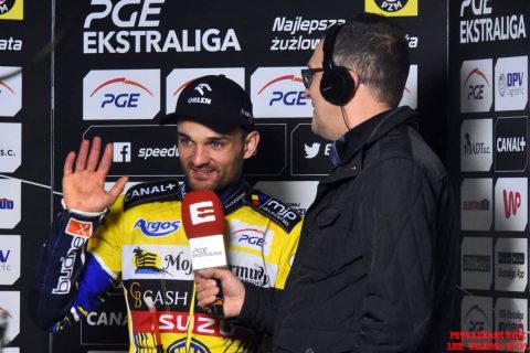 Bartosz Zmarzlik podsumował swój niedzielny występ oraz opowiedział o przygotowaniach do Grand Prix w Gorzowie