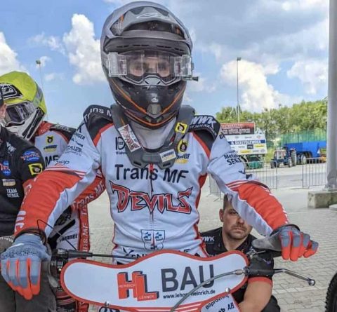 Trans MF Landshut Devils wygrało w Łodzi! Świetny Huckenbeck!