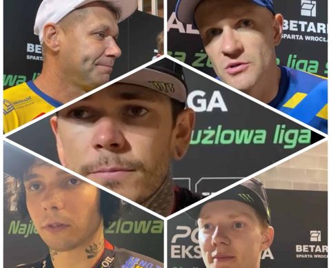Betard Sparta Wrocław – Zooleszcz GKM Grudziądz wywiady po meczu Śledź, Ślączka, Kasprzak, Woffinden, Bewley i Czugunow [WIDEO]