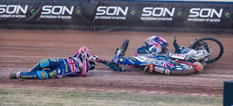 Koszmarny wypadek podczas derbów Szkocji! Poważne kontuzje Mastersa oraz Cooka