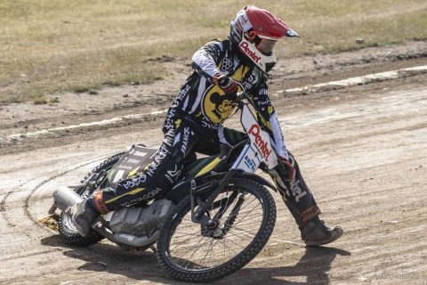 Pewna wygrana Falubazu nad Diabłami z Landshut. Groźnie wyglądający upadek Huckenbecka