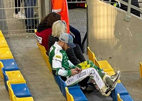 Jonas Jeppesen żali się kibicom i podkreśla, że było miło spędzić weekend w Polsce