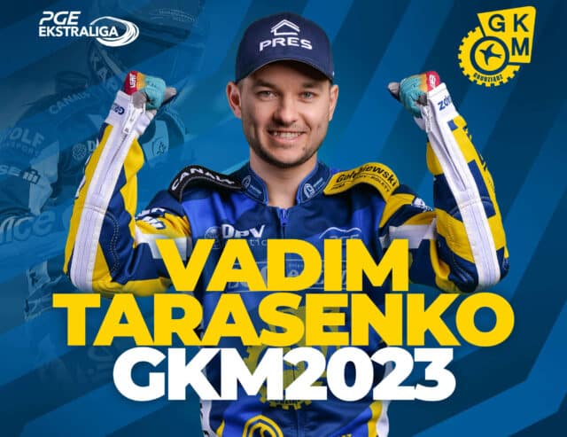 Wadim Tarasienko wraca na tor!