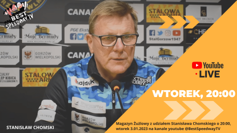 Pierwszy magazyn żużlowy Best Speedway TV w 2023 roku już jutro! Specjalny gość w naszym magazynie
