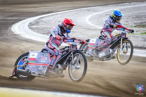 GKM Grudziądz dominował w sparingu z Moonfin Malesa Ostrów. Pechowy wypadek Gracjana Szostaka