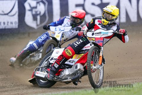 Unia Leszno wygrywa 46:44 z Cellfast Wilki Krosno. Ależ horror w Lesznie