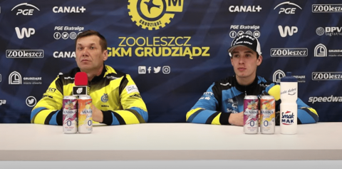 Ślączka i Pludra przed meczem z Włókniarzem Częstochowa