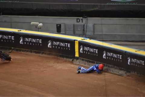 Zmarzlik zaczął GP w Warszawie od wykluczenia