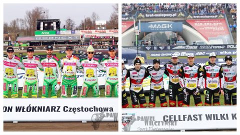 Żużel. Składy drużyn na mecz Tauron Włókniarz Częstochowa – Cellfast Wilki Krosno