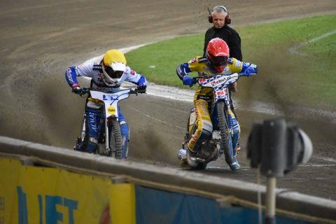 Niebezpieczna sytuacja w 15 biegu meczu w Gorzowie