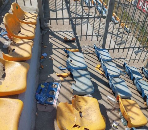 Żużel. Skandaliczne zachowanie kibiców Apatora w Grudziądzu „Poszedł w ruch gaz łzawiący”