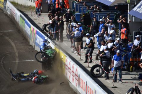 Makabryczny upadek w biegu juniorskim w Łodzi