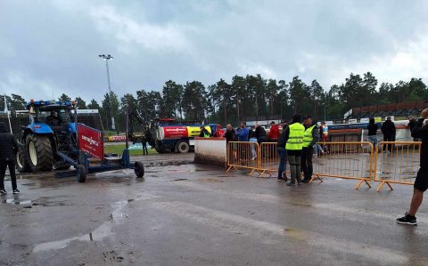 Pogoda nie rozpieszcza nie tylko w Polsce! Żużel w Szwecji również przesunięty!