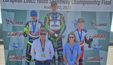Żużel. Podwójne podium biało-czerwonych! Andersen mistrzem Europy! Indywidualne Mistrzostwa Europy 250cc [WYNIKI]
