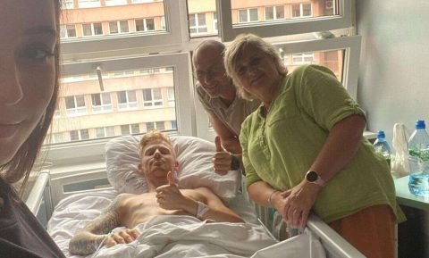 Patrick Hansen przekazał wieści kibicom i wrzucił zdjęcia oraz nagranie ze szpitala!