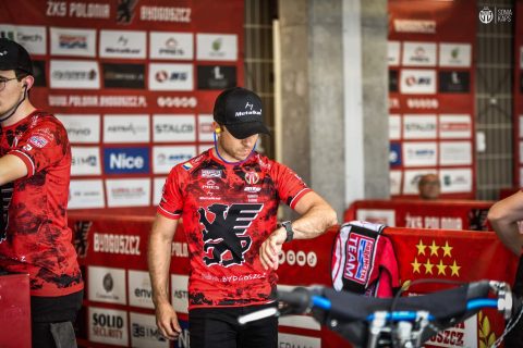 Krzysztof Kanclerz chwali postawę Kennetha Bjerre w meczu w Łodzi