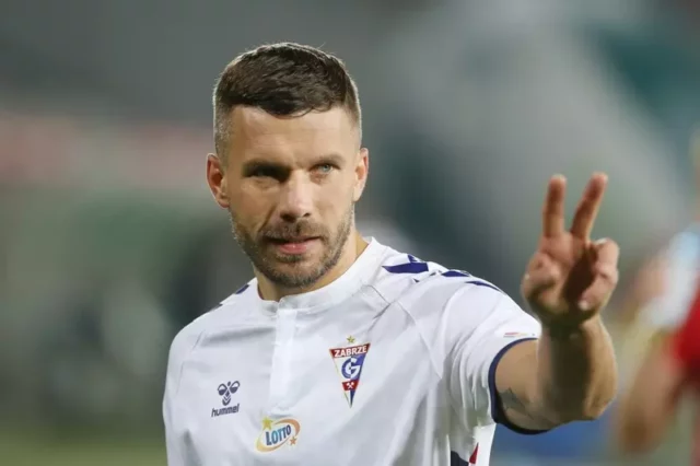 Lukas Podolski pojawił się na finale w Rybniku &#8222;Lubię szybkość&#8221;