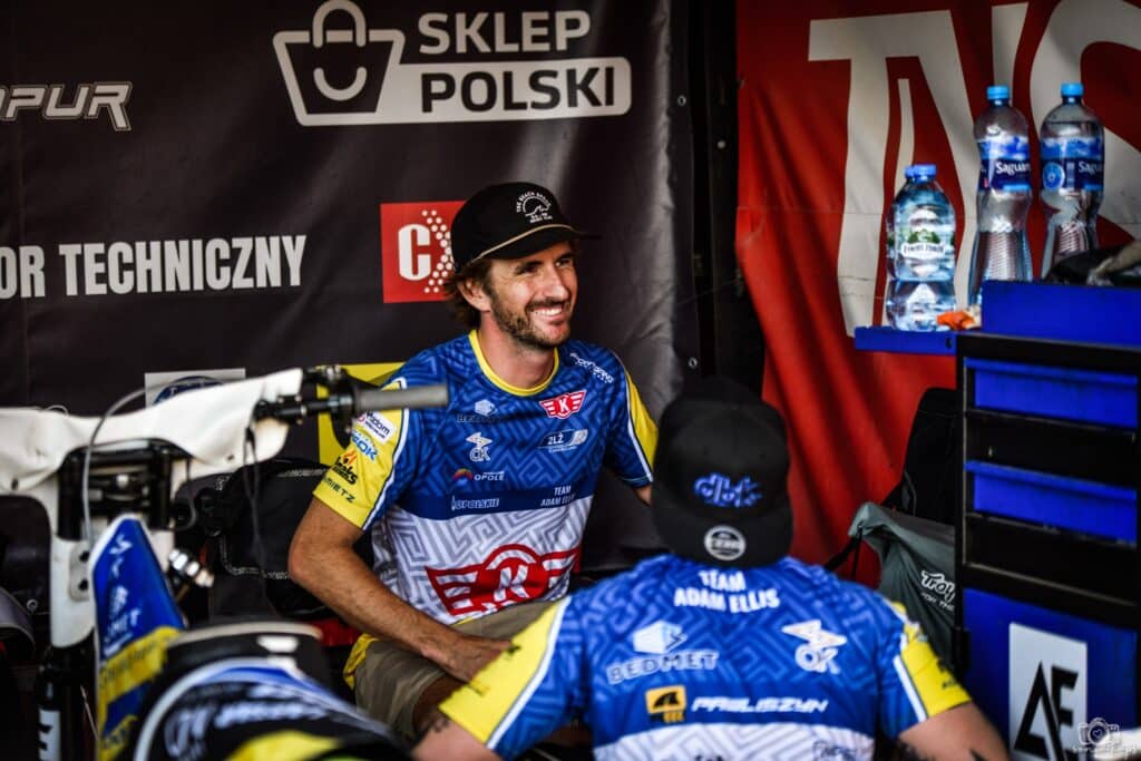 Żużel. Lider Polonii Piła zaliczył groźny upadek 1 ellis