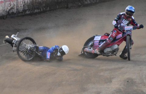 Groźny upadek Wiktora Przyjemskiego. Zawodnik odpowiedział na pytania o stan zdrowia