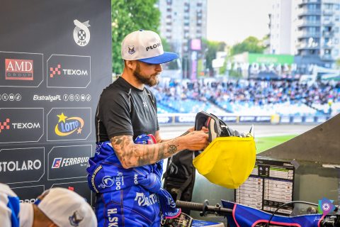 Gorąco na linii Oskar Polis-kibice Orła Łódź. Zawodnik odpowiedział sympatykom łódzkiego klubu