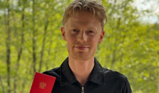 Zrobił to! Patrick Hansen uzyskał ważny dokument