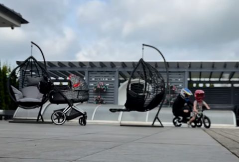 Zmarzlik ściga się z synem! Wspaniałe chwile Mistrza Świata na żużlu