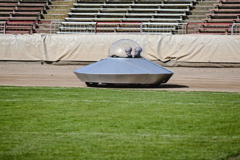 Żużel. UFO wylądowało na stadionie Polonii Bydgoszcz