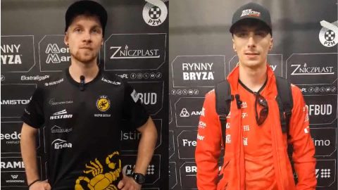 Żużel. Piotr Świercz i Kacper Grzelak po meczu w Krośnie [WIDEO]