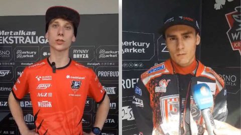 Żużel. Szymon Bańdur i Sebastian Szostak po spotkaniu w Krośnie [Wideo] Efektywne występy młodzieżowców w lidze!