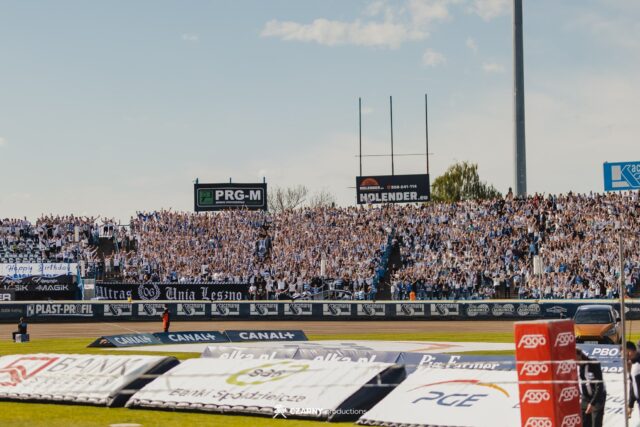 Kibice Unii Leszno z zakazem stadionowym. Wszystko przez wydarzenia podczas meczu z Motorem