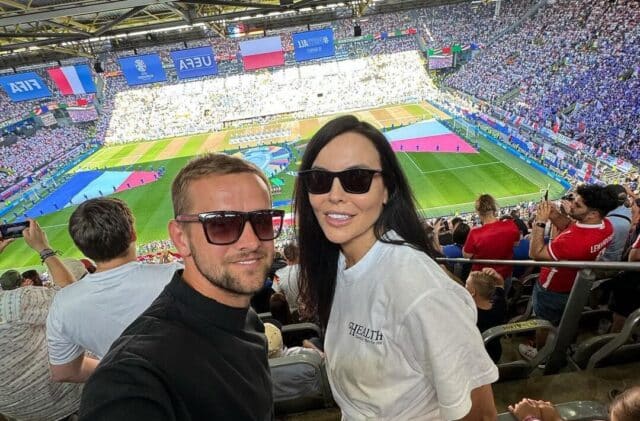 Artiom Łaguta na meczu reprezentacji Polski. Pochwalił się na Instagramie