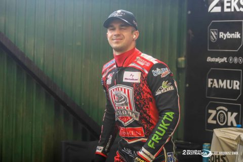 Wiktor Jasiński zadowolony po meczu z ROW-em Rybnik